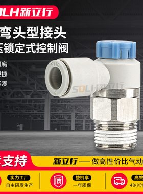 AS弯头型推压锁定式速度控制阀AS2211F-02-04SA/AS3211F-03-06SA