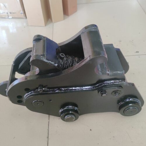 新源65/75W-8-9胶轮式挖掘机 远山加强型一体快接 机械快换连接器