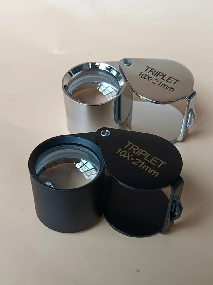 便携倍放大镜三胶合光学