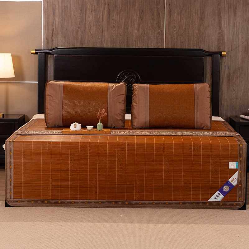 夏天床上竹子凉席1米5席子定制尺寸新款竹席硬2米老式直筒定做1.5,床上用品,竹席,淘宝优惠券,粉丝福利购,淘宝优惠卷