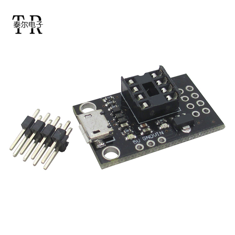 开发编程板 可插拔ATtiny13A/ATtiny25 /ATtiny45/ATtiny85编程器