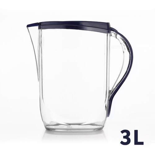 家用2L3L耐热大茶水壶夏季塑料泡茶壶冷水壶扎壶容量果汁凉水壶