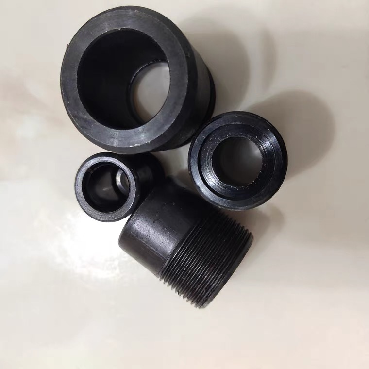 液压焊接单头丝油缸公制外丝Ａ型液压接头焊接油口液压油管焊丝头