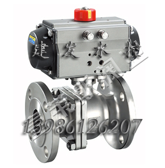 富莱斯不锈钢气动法兰球