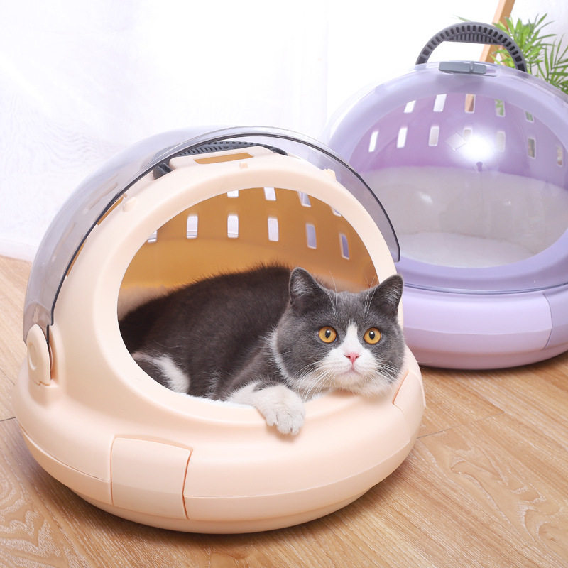 热销2020新款全景便携透气太空舱 猫包多功能外出太空猫包