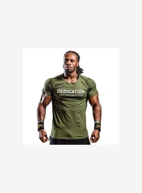 GYM Men Sport T-shirt Bodybuilding Cloth Fitness Top Shirt