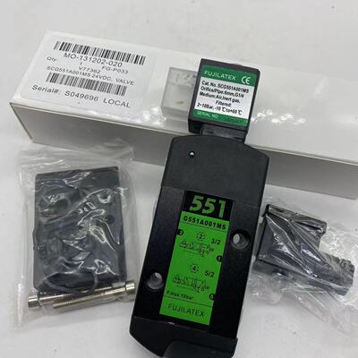 电磁阀SCG551A001MS DC24V AC230V换向阀G551A001MS电磁阀