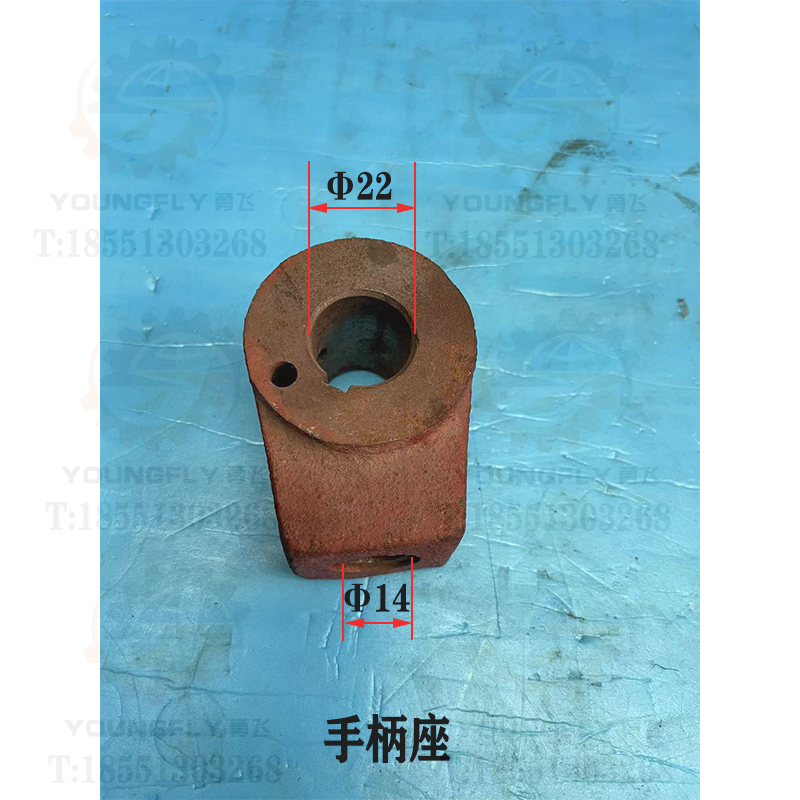 大连车床尾座锁紧手柄杆