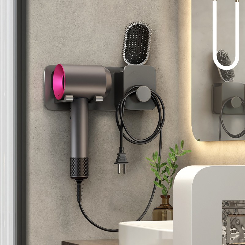 戴森吹风机置物架免打孔