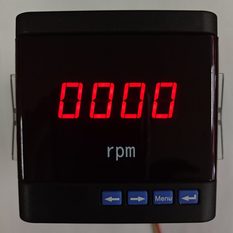 SX6L 1500RPM/DC10V 20mA 转速表  数显电流表转速表80X80MM