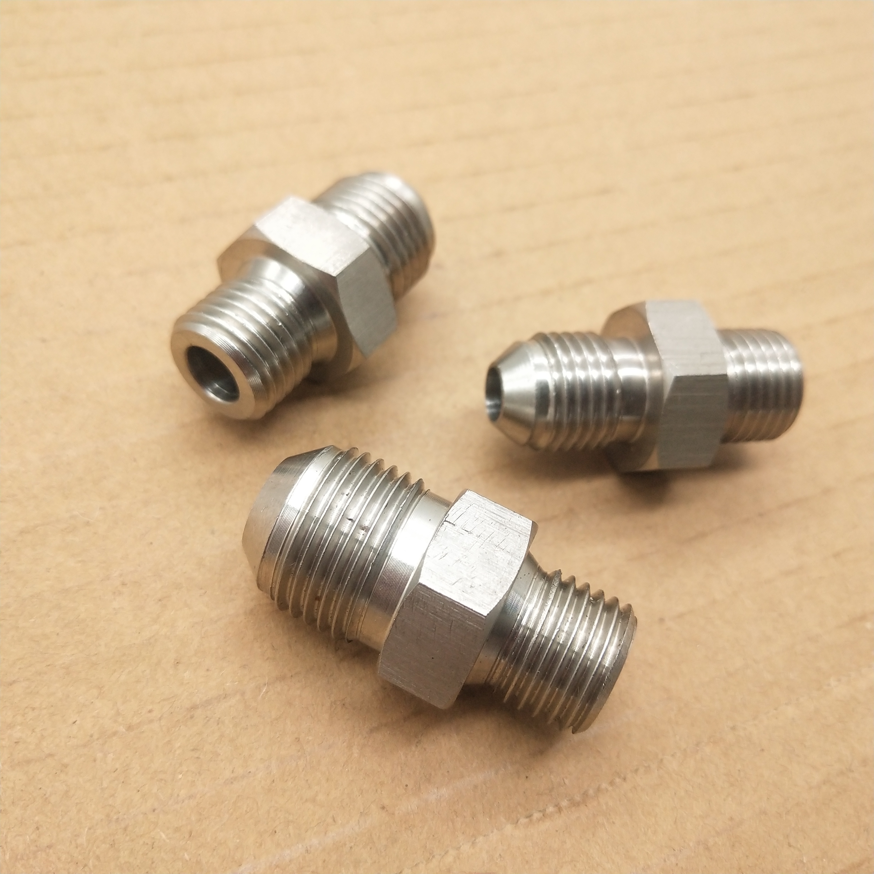 不锈钢液压接头组转型扩