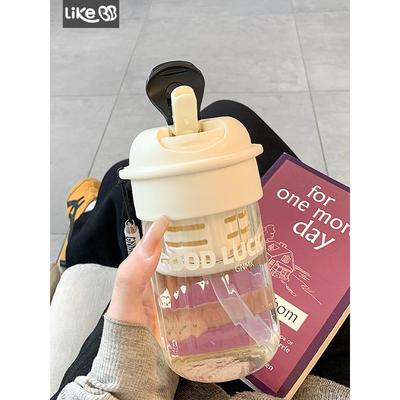 简约水杯女新款高颜值带