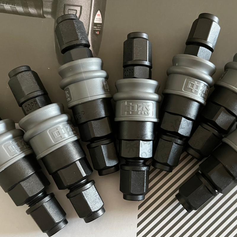 中杰气动接头自锁塑钢5X8mm内丝外丝大头 SM20气枪气管空压机快接