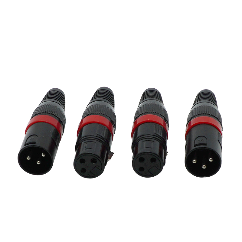 卡农公母插头三芯侬平衡