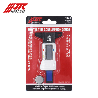 台湾JTC汽修专用工具数字型轮胎深度规JTC5328