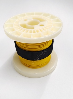 黄色K型玻璃纤维感温线热电偶测温线补偿导线温度表传感器探头线