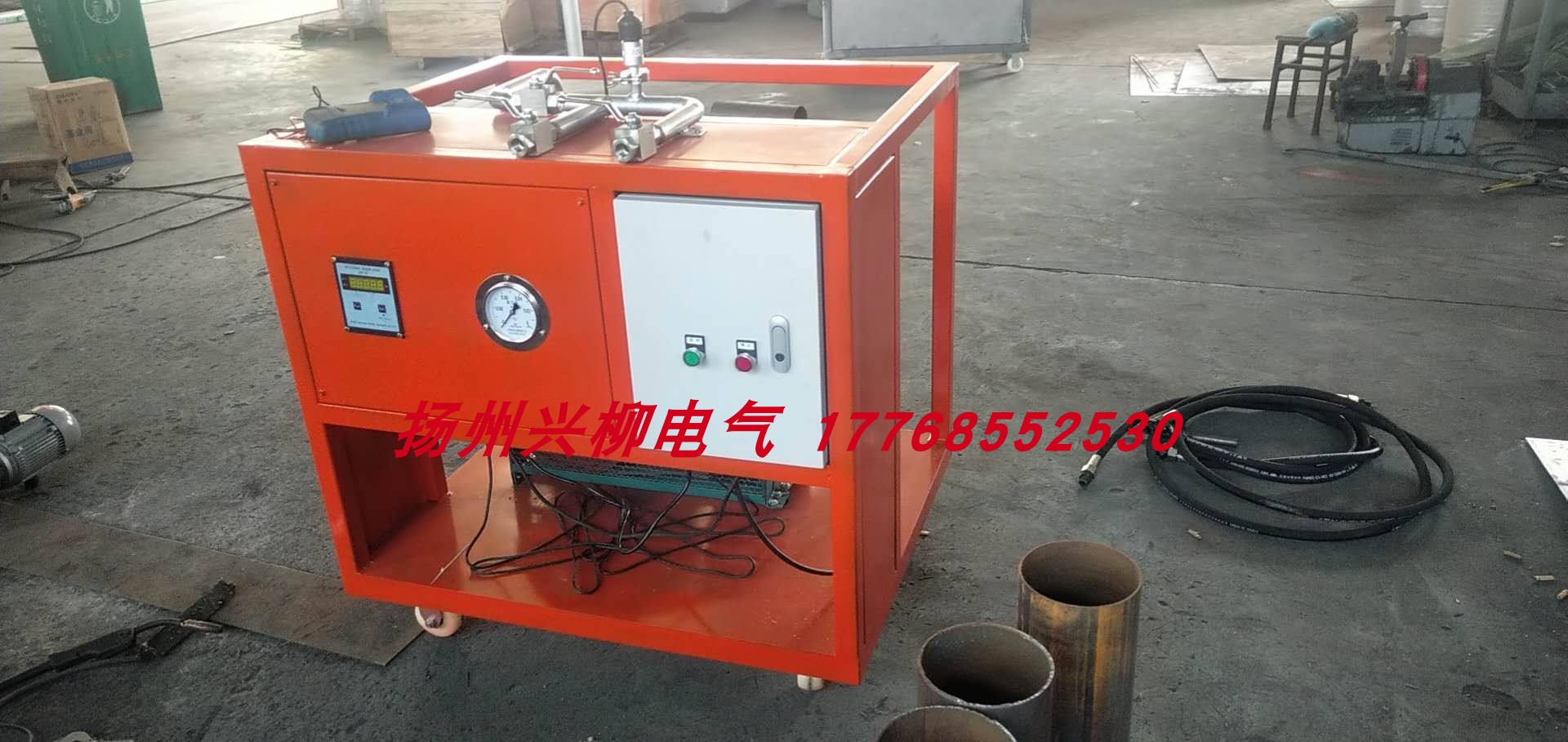 气体抽真空充放装置回收