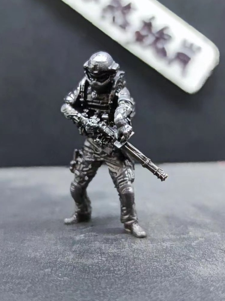 纯铜做旧加特林微缩1/35现代兵人模型美军海豹突击队员军人模型,金属材料及制品,金属罐/桶/瓶,淘宝优惠券,粉丝福利购,淘宝优惠卷