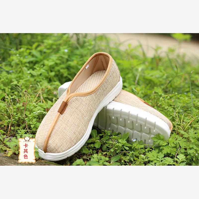 弘仁麻布僧鞋非相牌了尘和尚禅修鞋男女僧鞋罗汉鞋春夏季单鞋网面