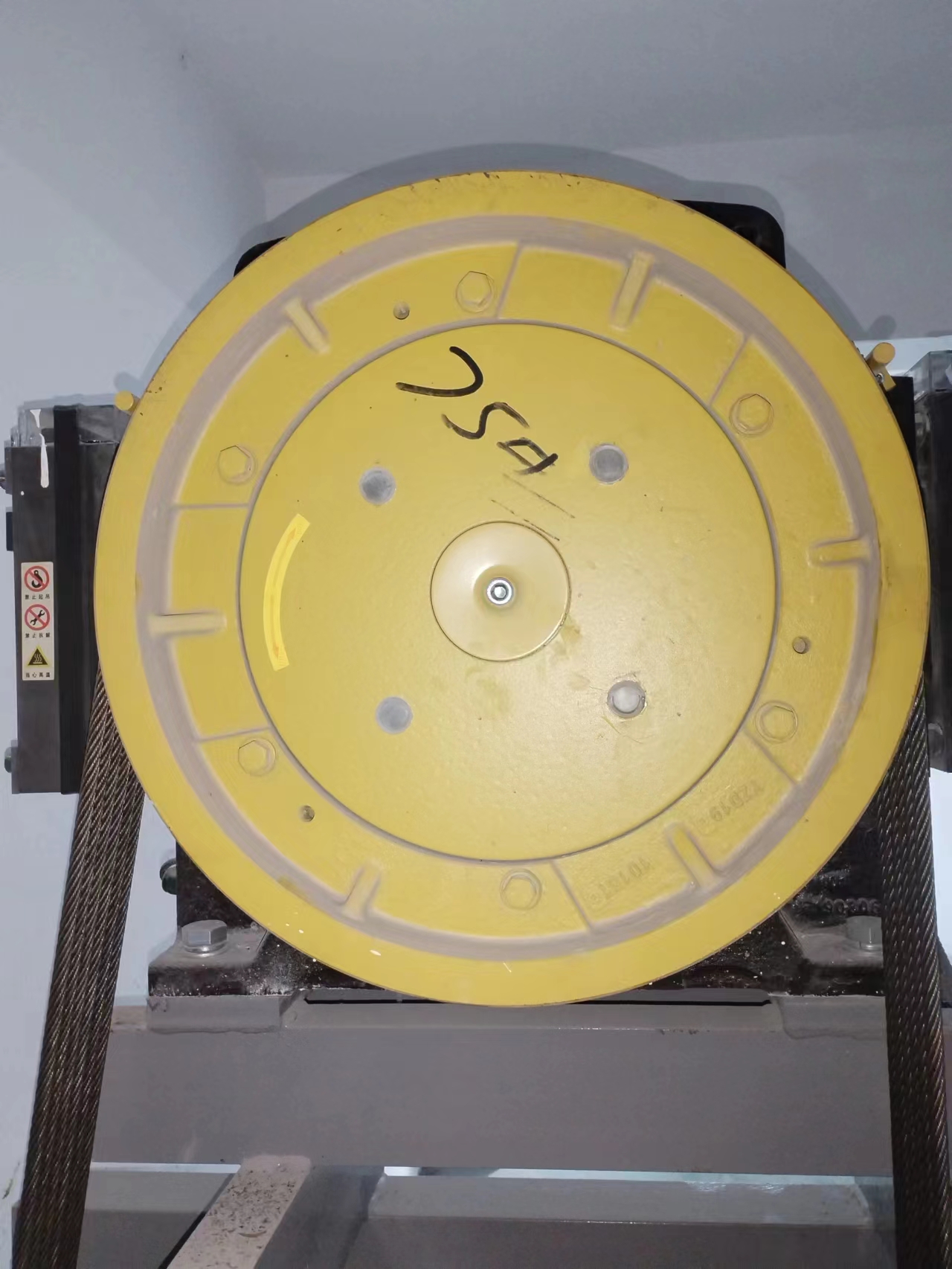 杭州西奥电梯曳引轮490*5*10 490*5*12西子富沃德曳引轮GETM3.5H