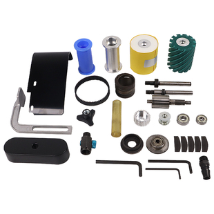 皮带 海绵轮 小齿轮 白 惰轮轴承 气动砂带机CY 蓝胶轮 39360配件