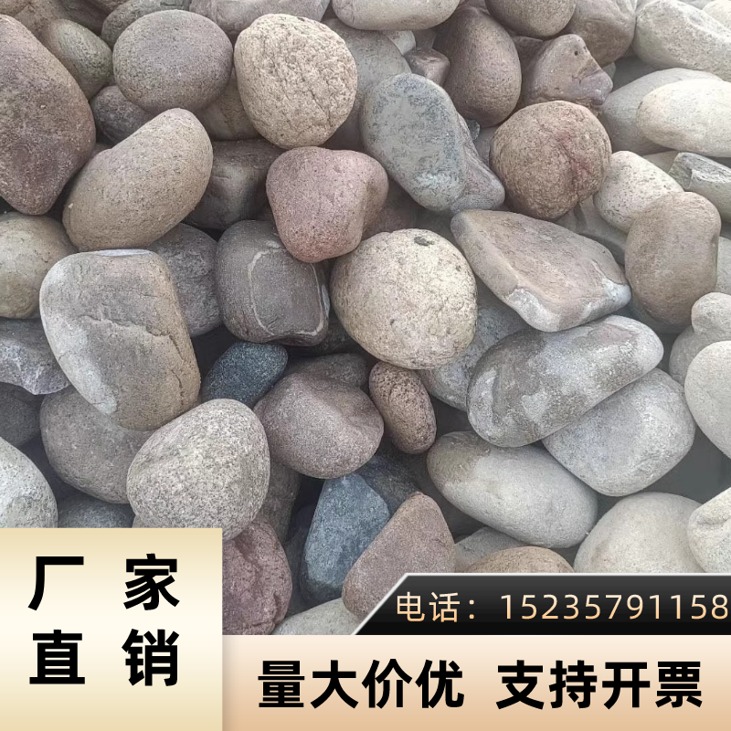 黑龙江工程鹅卵石天然原石花园变压器铺路铺地造景大河卵石滤料石