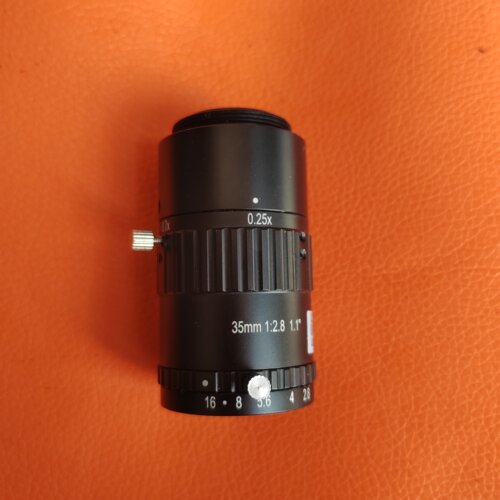 议价长步道微距镜头ML3510A ML2510A工业镜头 1200万1.1寸ML-MC35