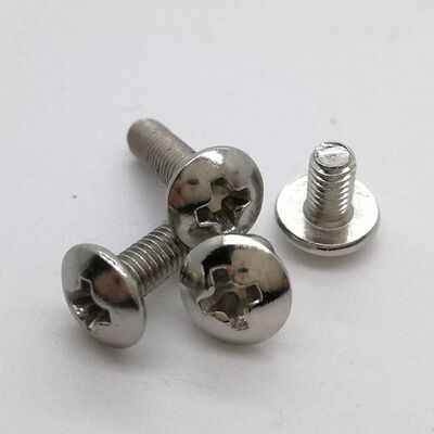 镀镍十字大扁头螺丝钉伞