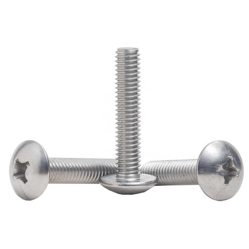 不锈钢大扁头螺丝十字钉