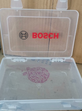 询价！博世白色工具塑料盒一个 尺寸185*125*4cm可放批头螺