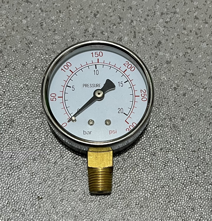 苏州压力表 直径60mm 压力20bar 300psi  2mpa=20kg 螺纹ZG1/4