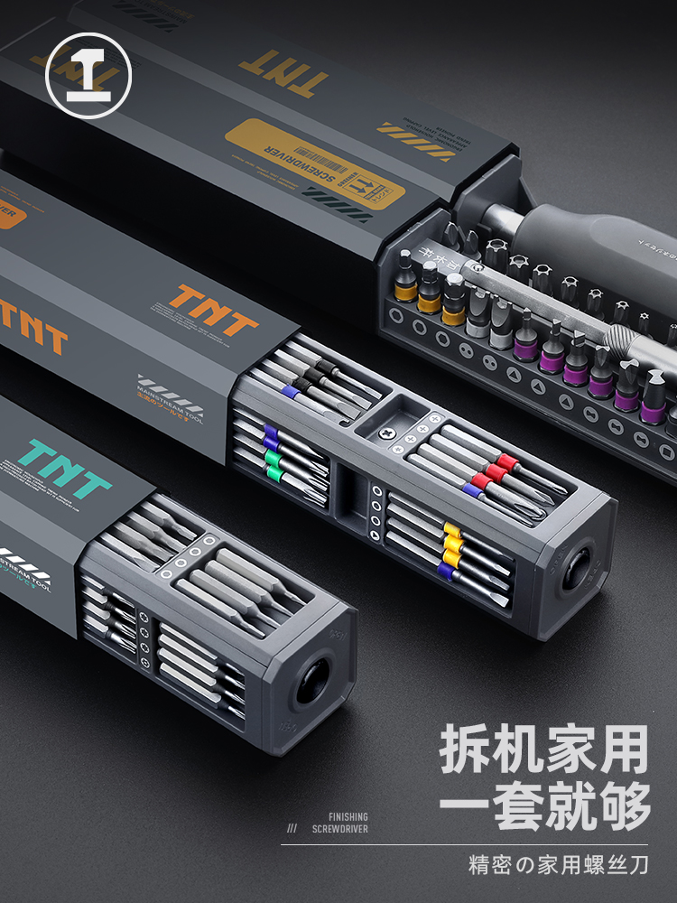 绿林精密螺丝刀拆手机电脑笔记本眼镜家用三角螺丝批维修工具套装