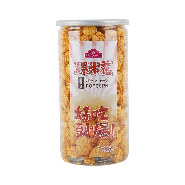topvalu永旺旺选代购爆米花原味轻甜味焦糖味好吃香脆看剧零食