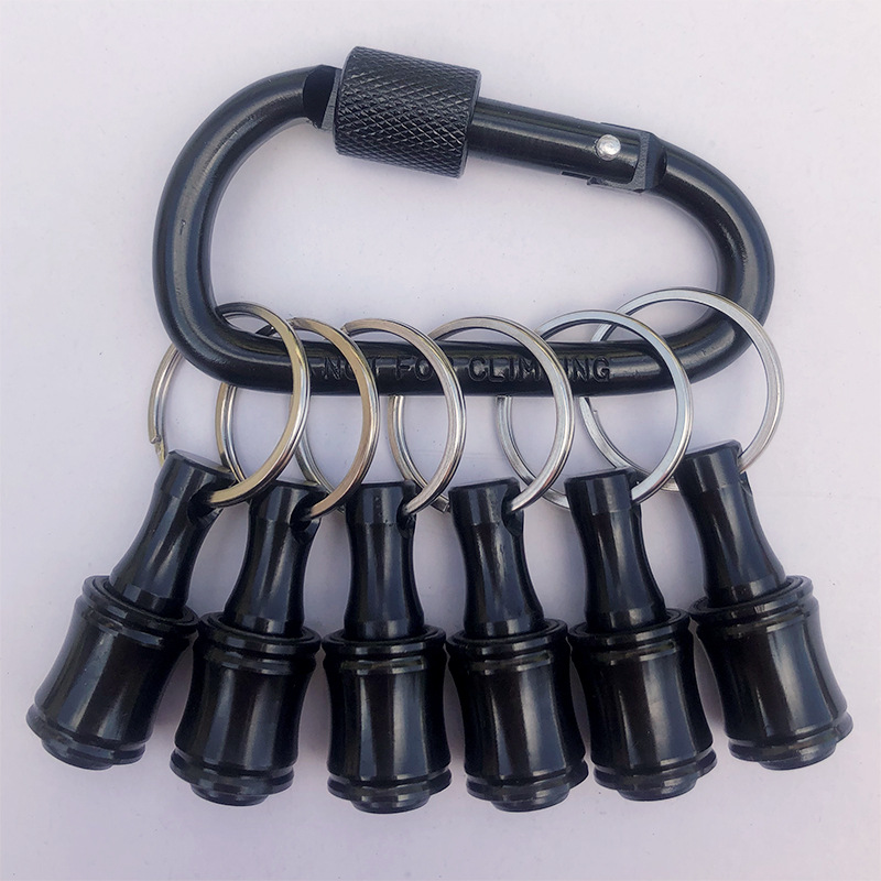 钥匙扣快换接杆批头脱套