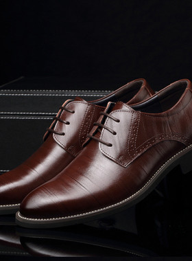 Man Cowhide Leather shoes business shoes big size45 46 47 48