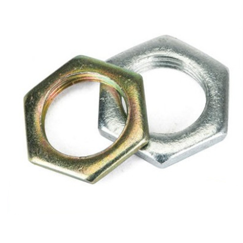 扁螺母小六角特细牙薄灯