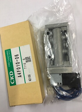 现货CKD电磁阀A4F010-06-AC200V-AC100V全新原装真品当天发货