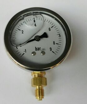 耐震压力真空表  yzn-60 yzn63 yzn-63 -1～15bar 充油型防震