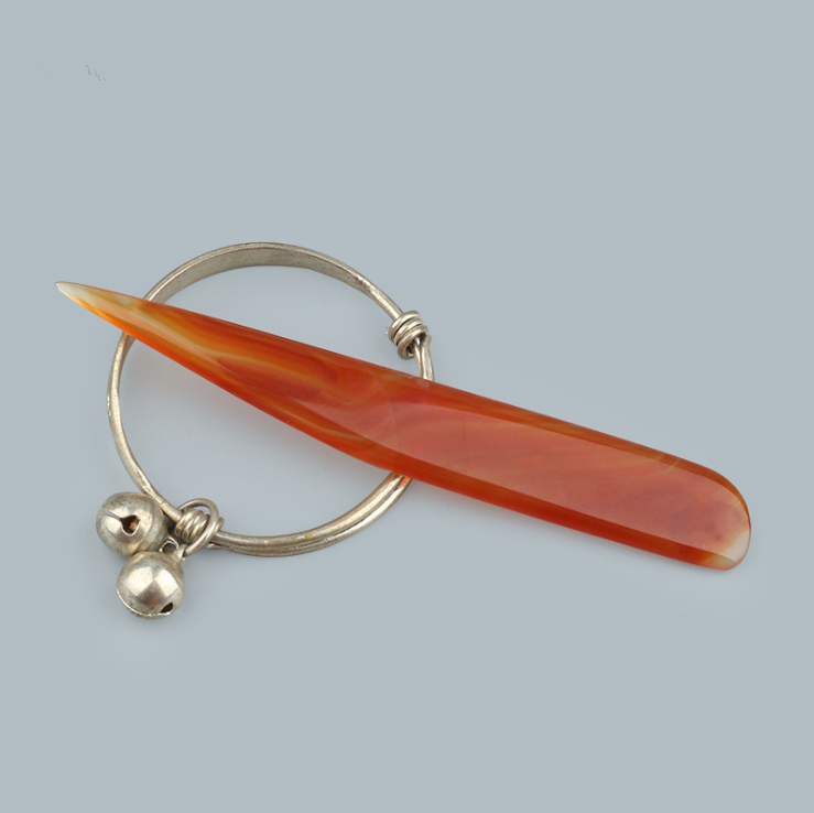 玛瑙刀金银首饰修光修复刮亮戒指手镯抛光刀压葫芦打金工具包邮