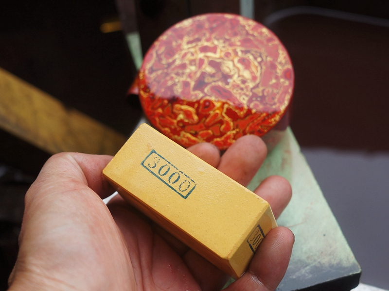 加硬大漆打磨专用石套装