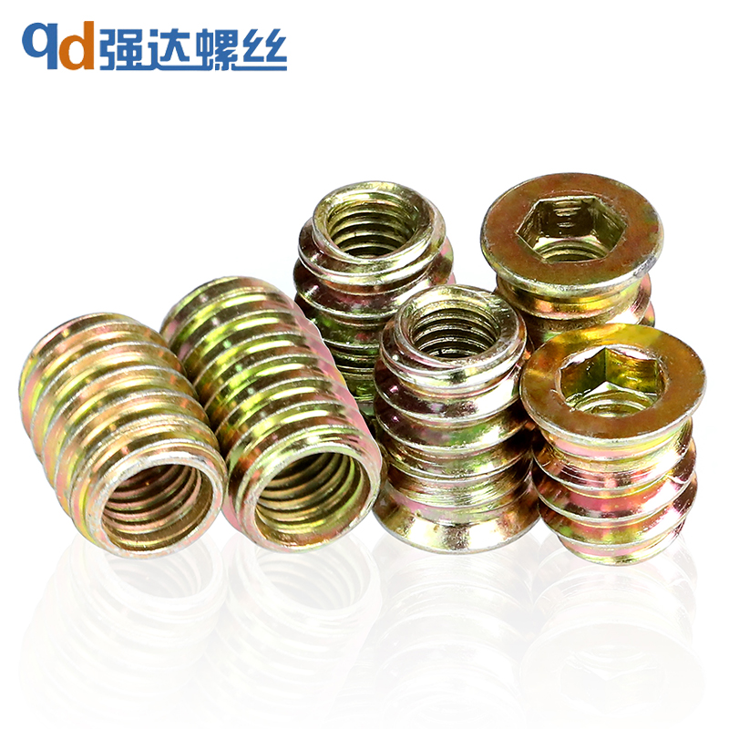 内外牙螺母家具帽直通实