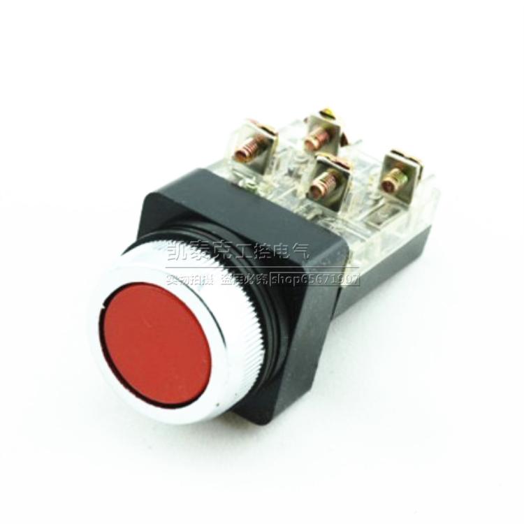 点动自复位平头按钮开关