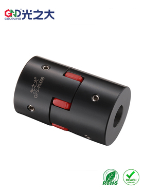 光之大GFS梅花联轴器伺服大扭矩丝杆弹性膜片减震 数控车床DCK21