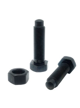 粗牙碳钢发黑限位定位调整螺栓STBA12/16-30/35/40/50/60/70/80