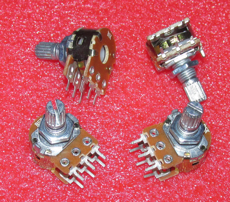 双联电位器柄长常用尺寸