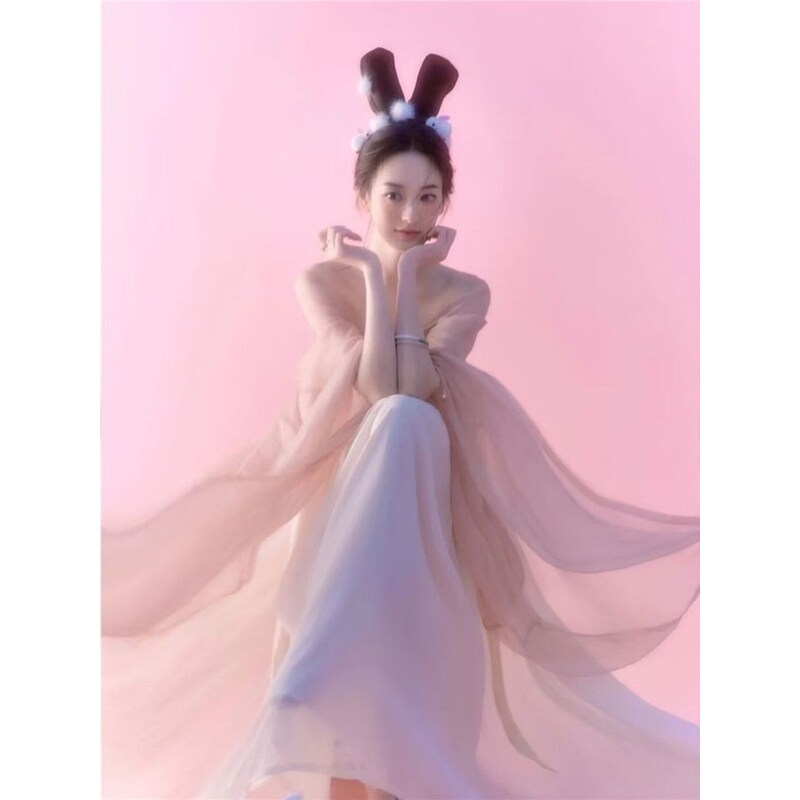中秋节玉兔服装成人大仙