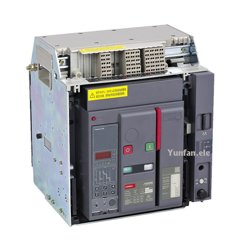 德力西 登峰智能式断路器CDW3v 1600 3200 4000 6300A框架断路器