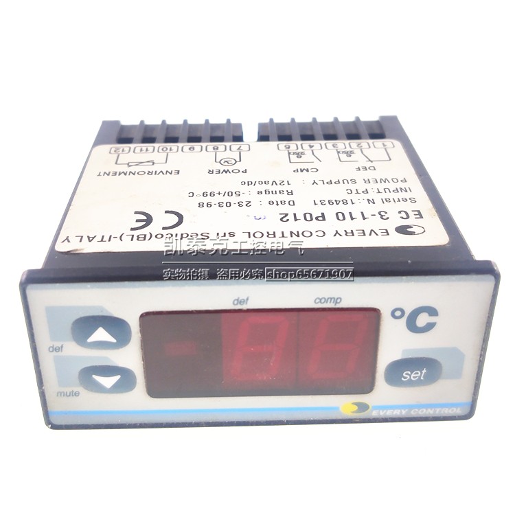 原装正品EVERY CONTROL意大利温控器 EC 3-110 P012 12VACDC