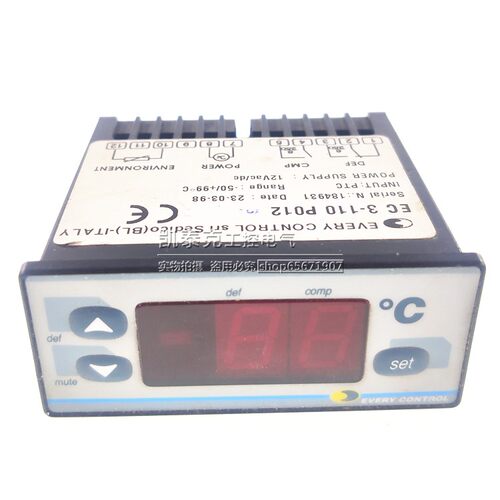 原装正品EVERY CONTROL意大利温控器 EC 3-110 P012 12VACDC