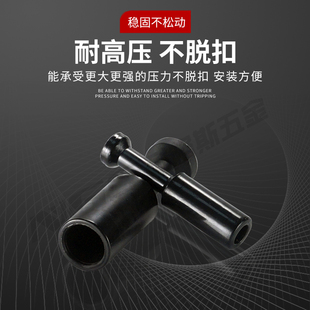 12mm 气动接头快插直通堵头KQ2P 8毫米10 04管塞APP管帽PPF